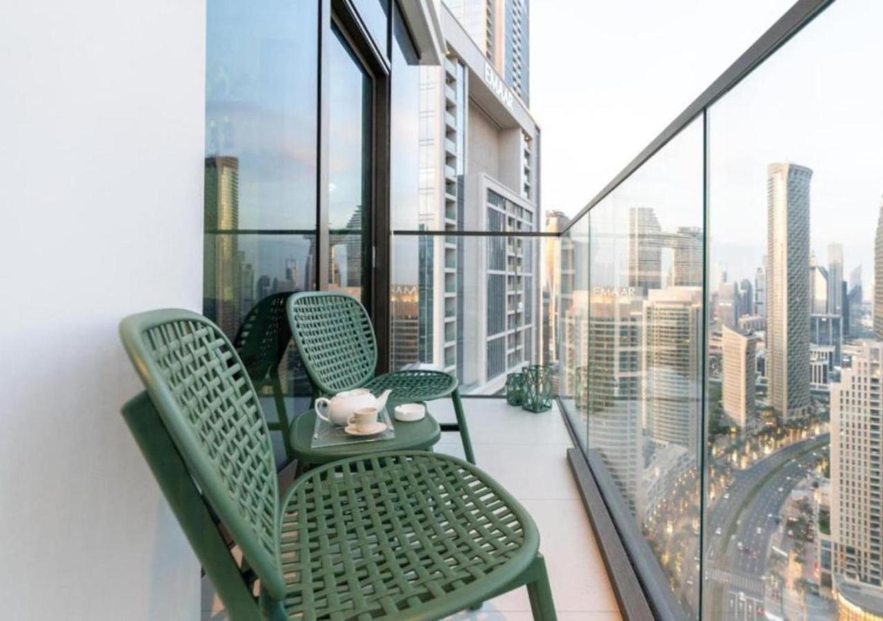 High-Floor 2 Bedroom Premium Apt And Burj Khalifa Views By Vibel Dubaï Extérieur photo