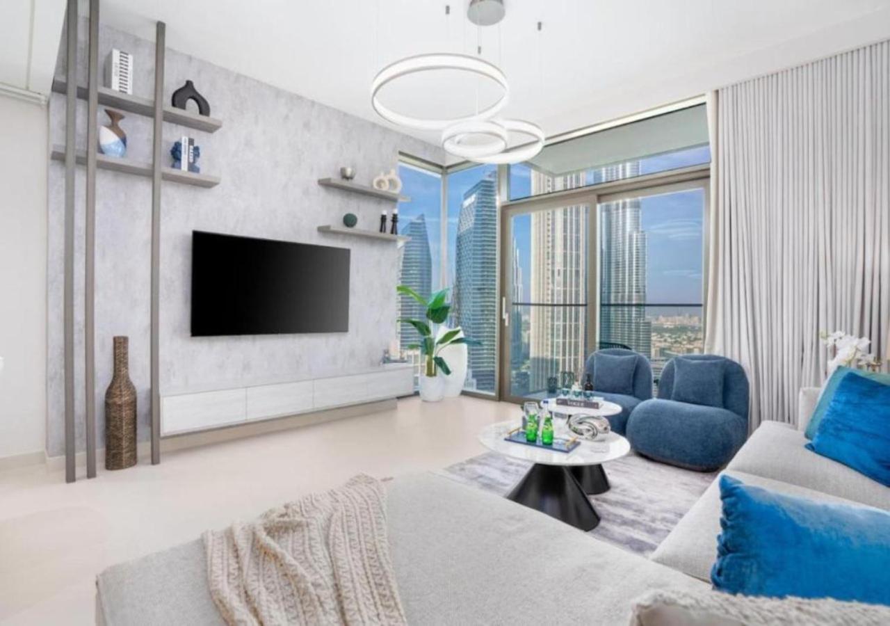 High-Floor 2 Bedroom Premium Apt And Burj Khalifa Views By Vibel Dubaï Extérieur photo